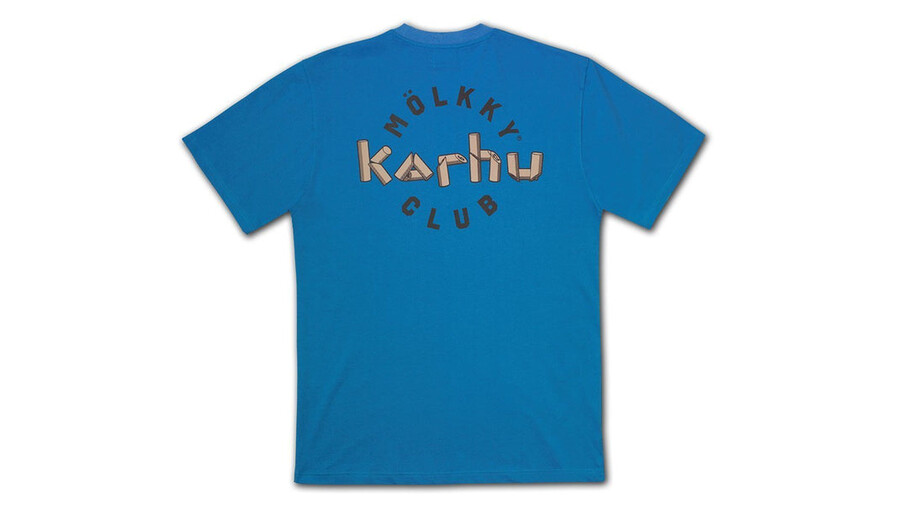 karhu x mölkky club t-shirt daphne chocolate torte