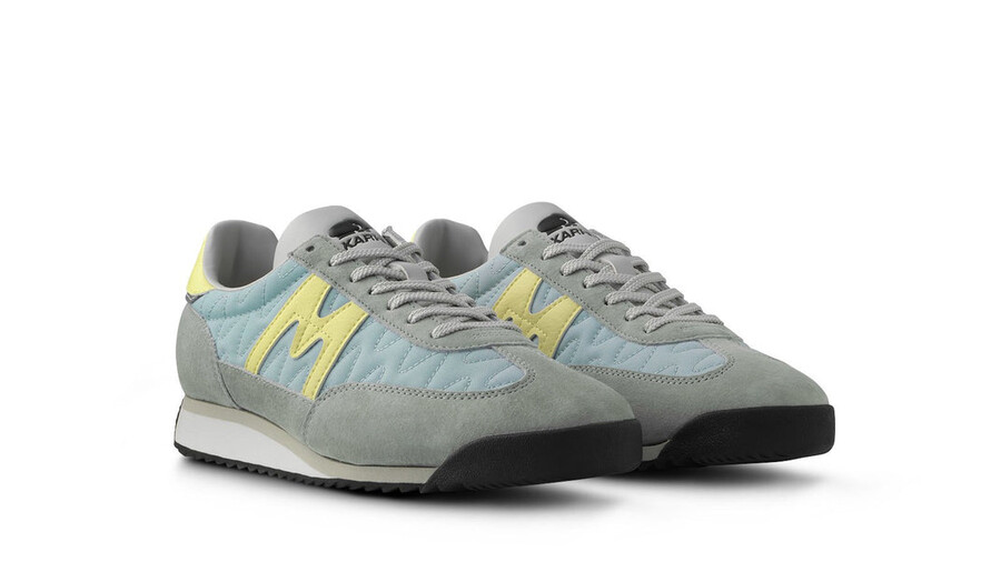 karhu mestari – aqua gray wax yellow lifestyle sneakers