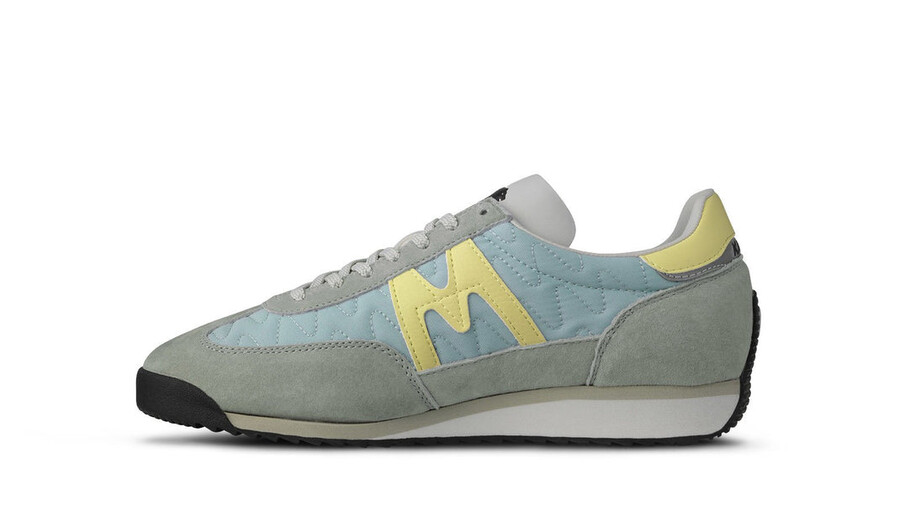 karhu mestari – aqua gray wax yellow lifestyle sneakers