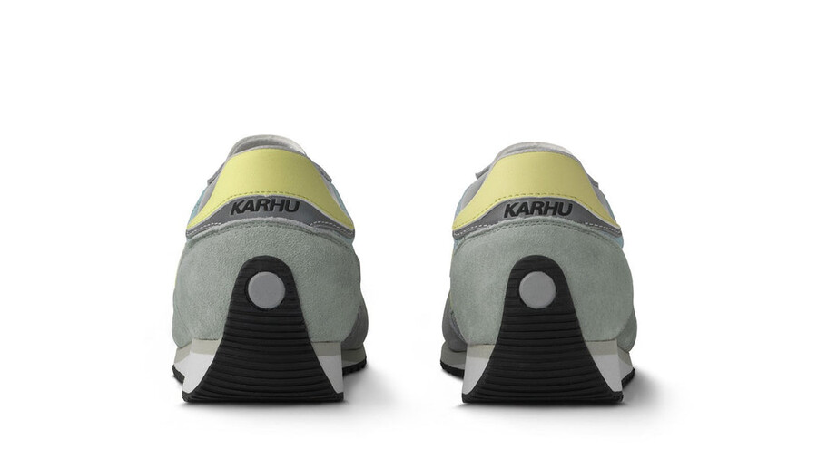 karhu mestari – aqua gray wax yellow lifestyle sneakers