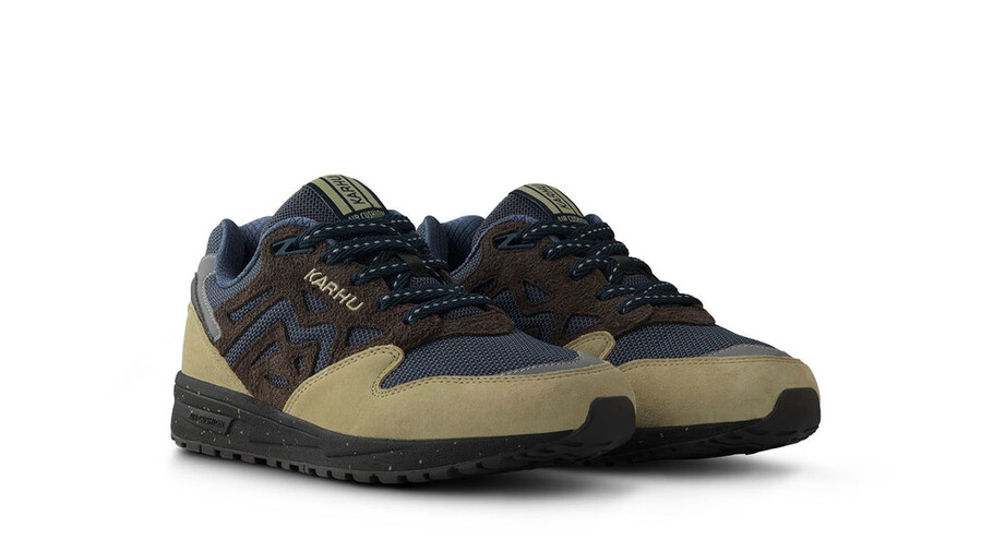 karhu legacy 96 – pale olive green chocolate torte comfortable