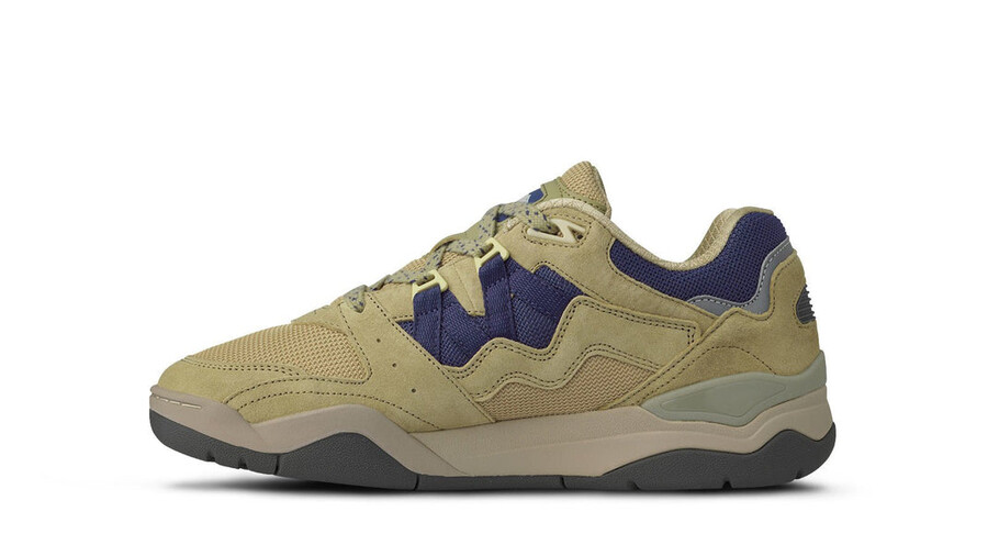 karhu fusion xt pale olive green skipper blue - lifestyle sneakers