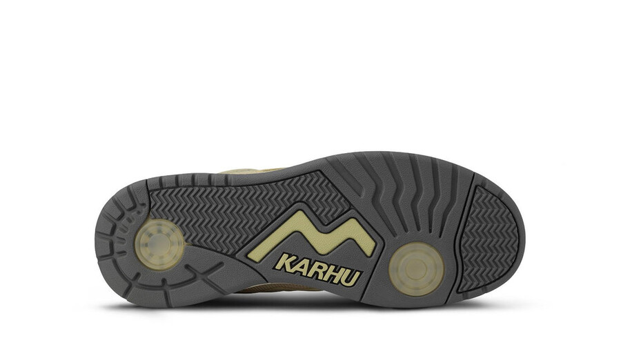 karhu fusion xt pale olive green skipper blue - lifestyle sneakers